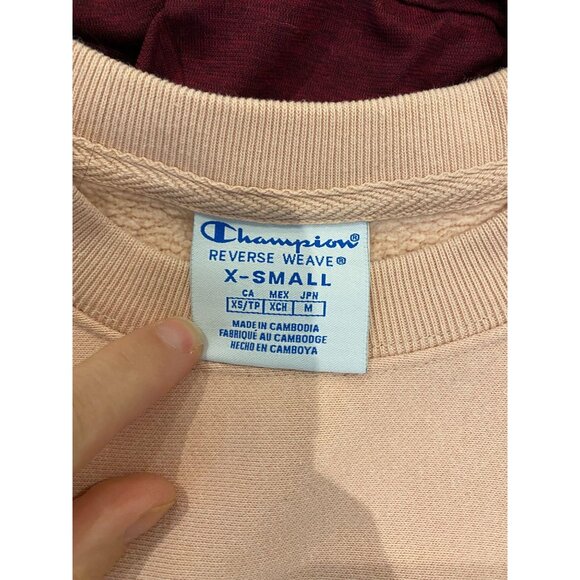 Champion Womens Reverse Weave Cropped Sweatshirt  XS - Picture 3 of 6